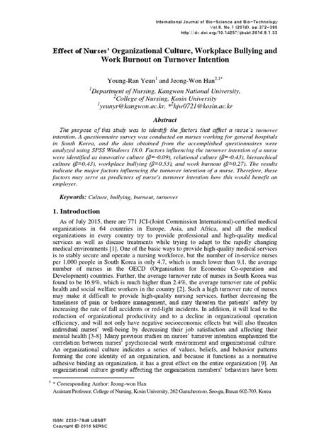 bullying research paper workplace bullying occupational burnout