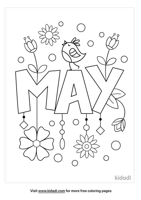 printable month coloring sheet coloring page images