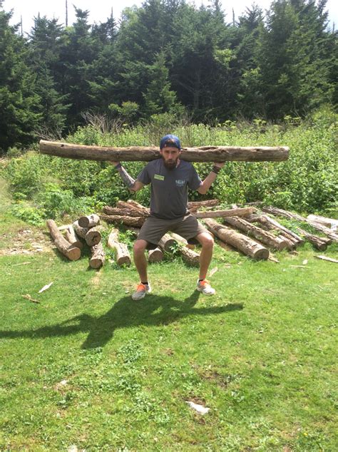 log lifting high  leconte