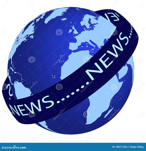 world news logo stock illustration illustration  heavenly