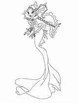 Coloring Winx Mermaid Pages Layla Club Deviantart Sparad Cartoons Från sketch template