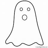 Ghost Simple Coloring Halloween Drawing Ghosts Template Outline Pages Templates Happy Drawings Sketch Print Paintingvalley sketch template