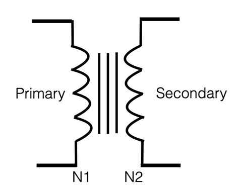 transformer schematic symbol