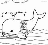 Jonah Whale Coloring Pages Printable Kids sketch template