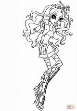 Robecca Coloring Pages Steam Monster High Protist Drawing Getdrawings sketch template