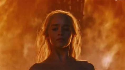 Game Of Thrones Emilia Clarke On Khaleesi’s Nude Fire