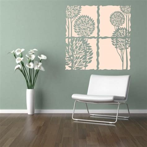 shadows  trees set  fantastic large wall decals wall stickers store uk shop  wall