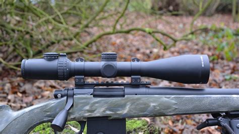 Trijicon Accupower 4 16x50 Riflescope Moa Crosshair With Red Led In