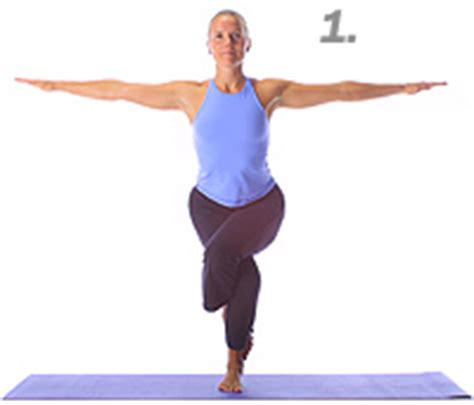 yoga eagle arms side