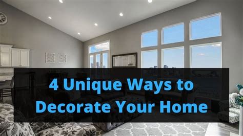 unique ways  decorate  home attention trust