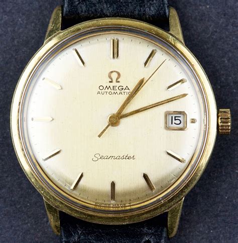 vintage  omega seamaster automatic wristwatch