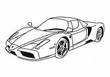 Ferrari Coloring Pages Cars Drawing Car Enzo Lamborghini Speed Printable Line Sports Color Kids Draw Sheets Luxury Auto Boyama Kidsplaycolor sketch template