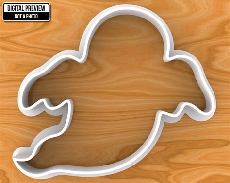 ghost cookie cutter selectable sizes sharp edge upgrade etsy