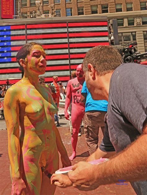 Body Painting Times Square Part 2 Preview November 2019 Voyeur Web