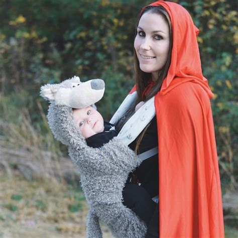 Big Bad Wolf And Little Red Riding Hood Mom Halloween