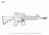 Rifle sketch template