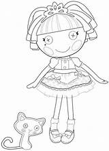 Coloring Jewel Sparkles Lalaloopsy Perfectly Thats Say Perfect Color sketch template