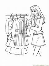 Coloring Outfit Pages Getcolorings Dress Choose Printable Color sketch template