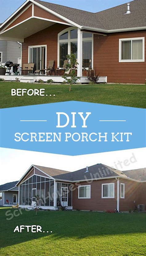 screen porch kit   great     porch enclosure