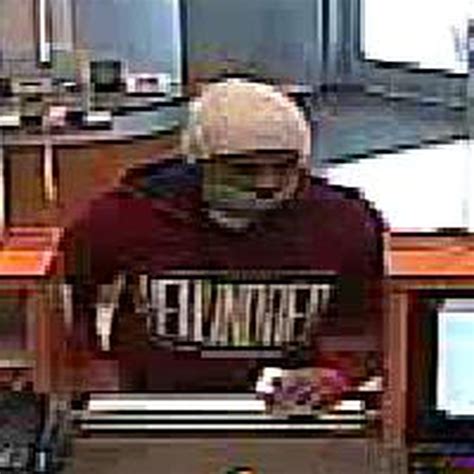 Do You Know This Man He’s Sought For Questioning In Bank Robbery