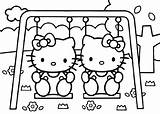 Kitty Hello Coloring Pages Valentine Cute Girls Kids Cartoon Play Large Printout Print Drawing Schooling Draw Pdf Library Clipart Getdrawings sketch template