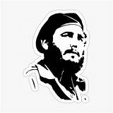Fidel Castro Redbubble sketch template