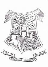 Potter Harry Coloring Hogwarts Pages Crest Castle Slytherin Kids Drawing Houses Gryffindor Print Printable Color Sheets Getdrawings Deviantart Clip Popular sketch template