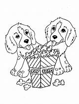 Kleurplaat Hondje Puppy Coloring Dog Book Coloringhome Source sketch template