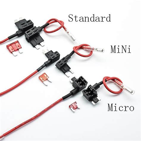 microministandard fuse holder adapter   blade fruugo uk