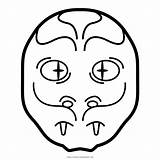 Mask Face Coloring Pages Snake Getcolorings Getdrawings sketch template