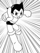 Astro Boy Coloring Pages Super Hero Printable Angry Coloring4free Cartoons Pointing Atom Clip Something Library Categories Similar Popular Color sketch template