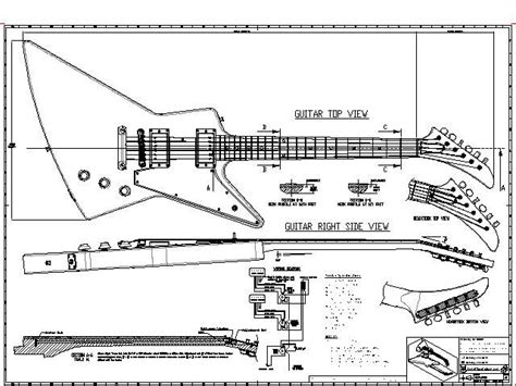 gibson explorer electric guitar plans lonely star guitars