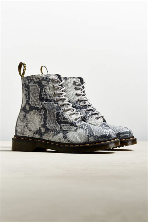 dr martens  pascal snake boot urban outfitters