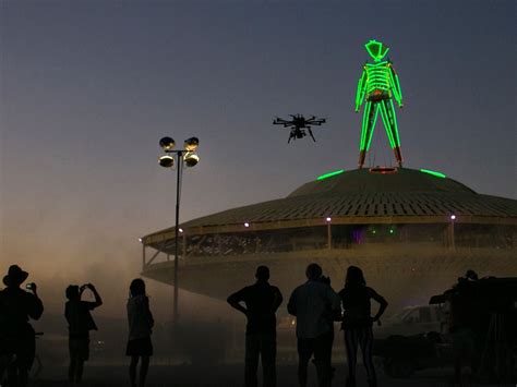 personal drones fly  burning man ieee spectrum