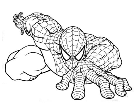 spiderman coloring pages   worksheets