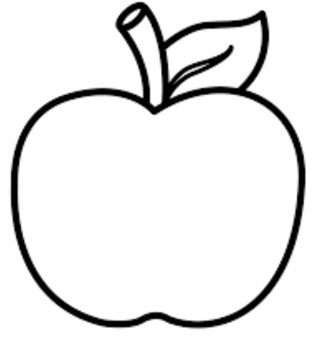 53 gambar hitam putih apel