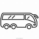 Autobus Stampare sketch template