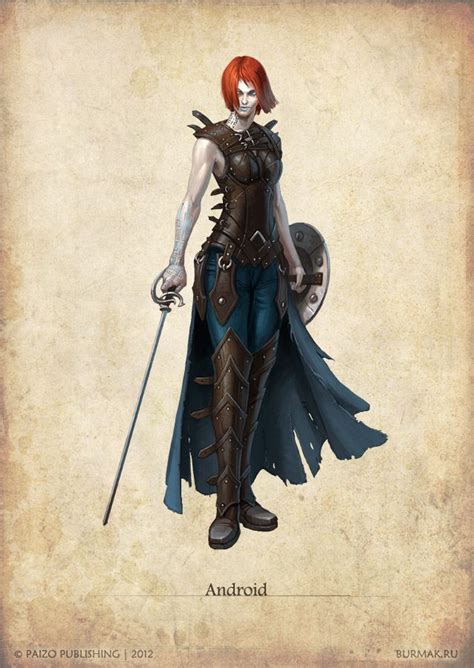 Android From The Pathfinder Roleplaying Game Art By