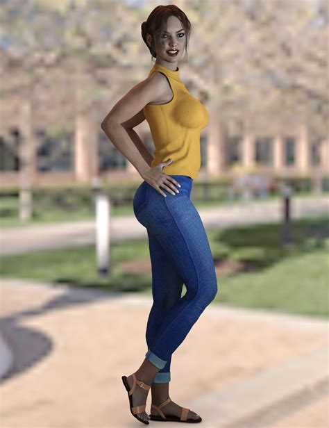 x fashion girl outfit for genesis 3 female s daz 3d