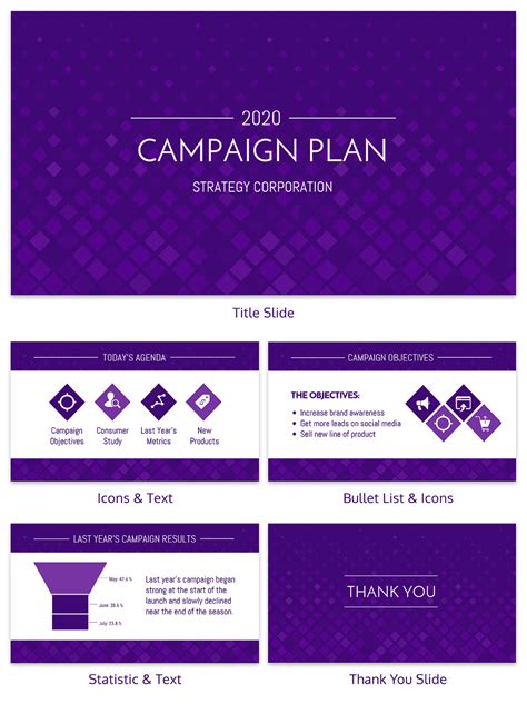 business campaign plan venngage
