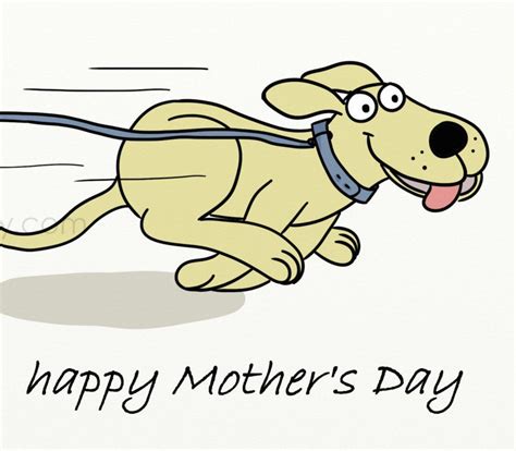happy mothers day card   dog dog mom card funny etsy