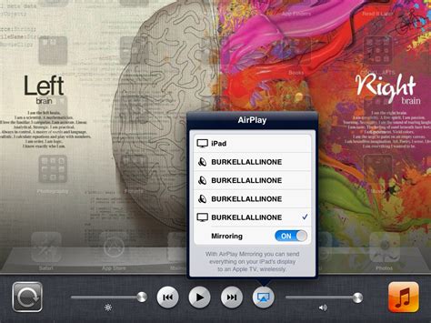 unbelievable reflection app    airplay  ipad screen