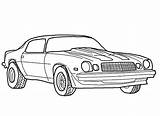 Coloring Camaro Car Pages Muscle Bumblebee Cars Chevrolet Color Chevy Ss Old 1969 Tocolor Drawings Fashioned Classic Printable Nova Getcolorings sketch template