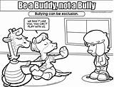 Bullying Anti Clipart Verbal Nice Colouring Webstockreview Library sketch template