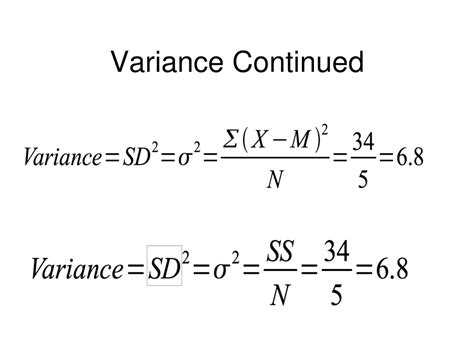 variance standard deviation   scores powerpoint  id