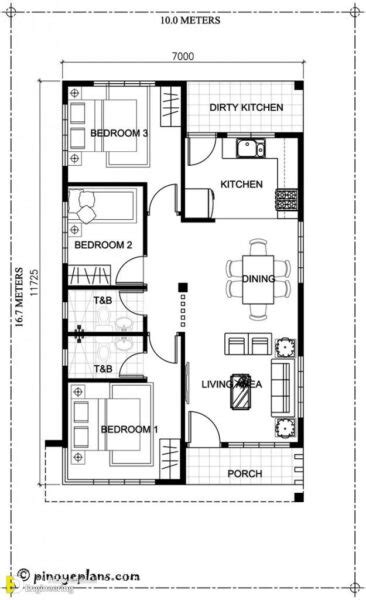 single storey  bedroom house plan engineering discoveries