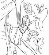 Pascal Rapunzel Coloring Pages Getcolorings Color Getdrawings sketch template