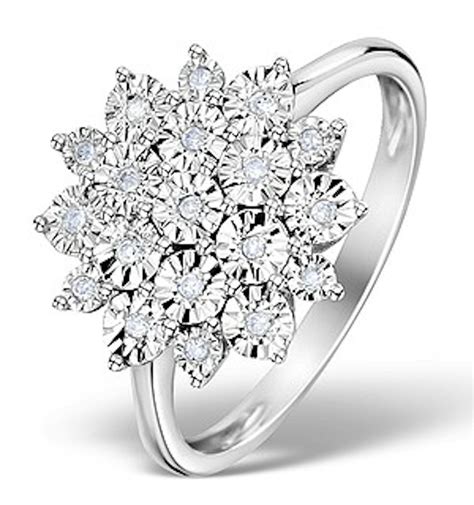 diamond cluster rings  diamond store