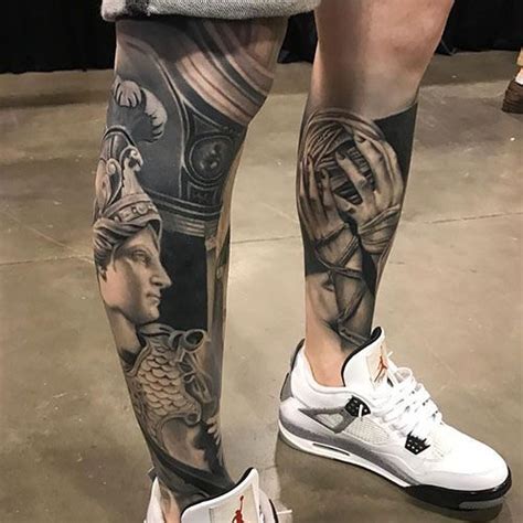 51 Best Leg Tattoos For Men Cool Designs Ideas 2019 Guide Best
