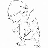 Hoopa Xcolorings Croagunk Cranidos sketch template